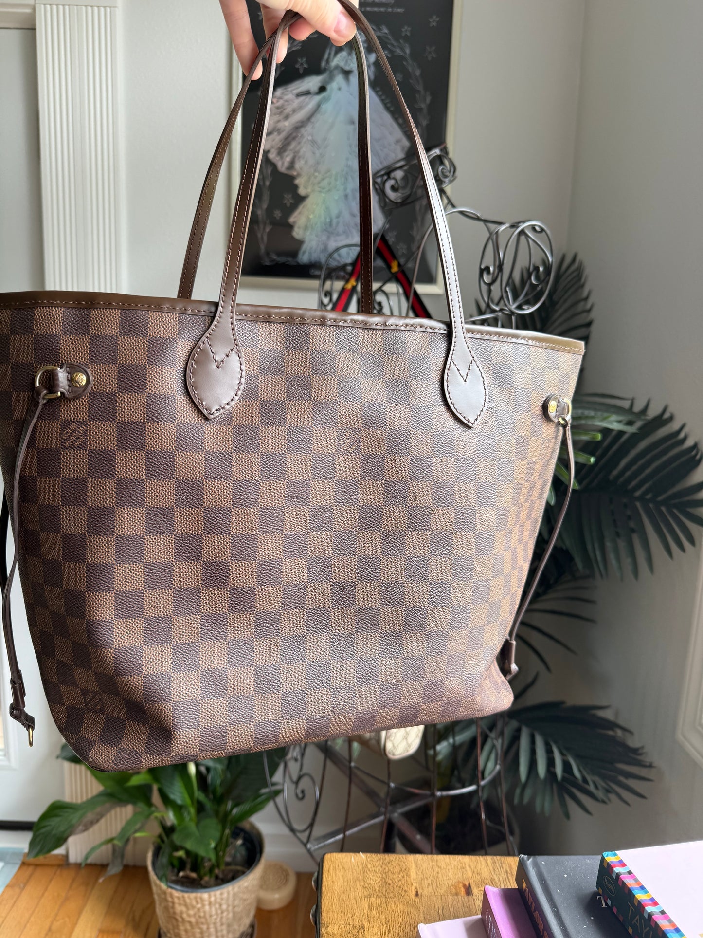 Preloved Authentic Restored LV DE Neverfull MM
