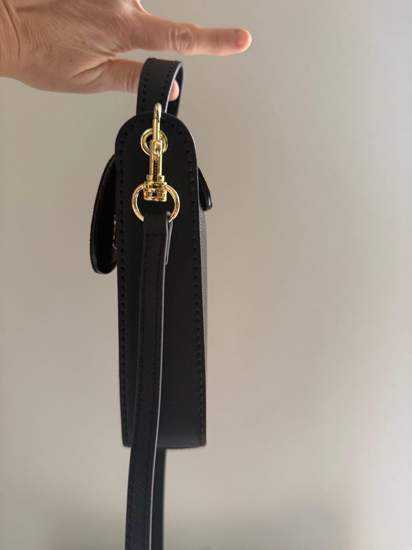The SIDEKICK || Handmade Upcycled Luxury Canvas Mini Bag Cherry Blosson Edition
