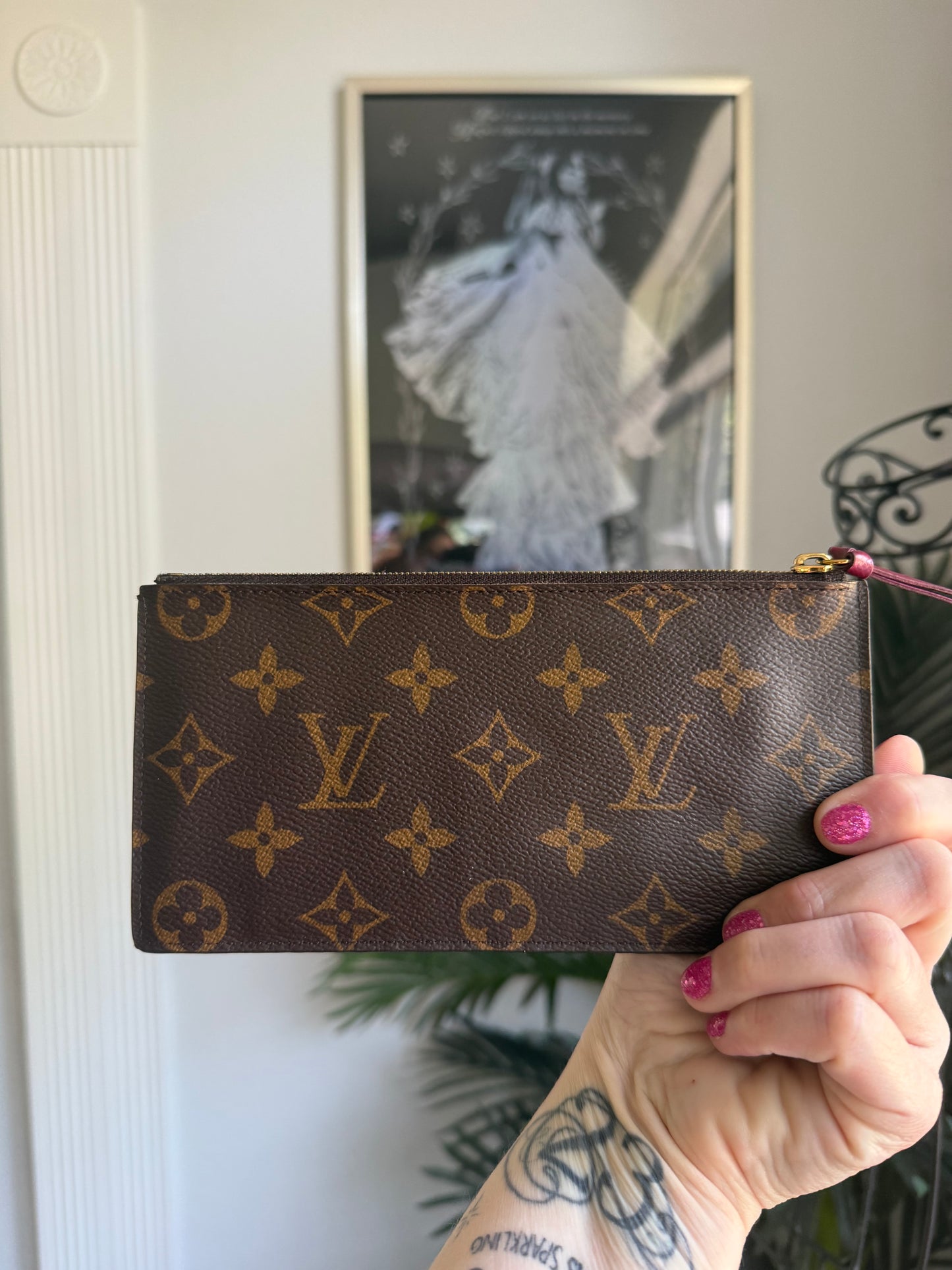 Authentic Preloved Reimagined Felicie Pochette Zippy Insert