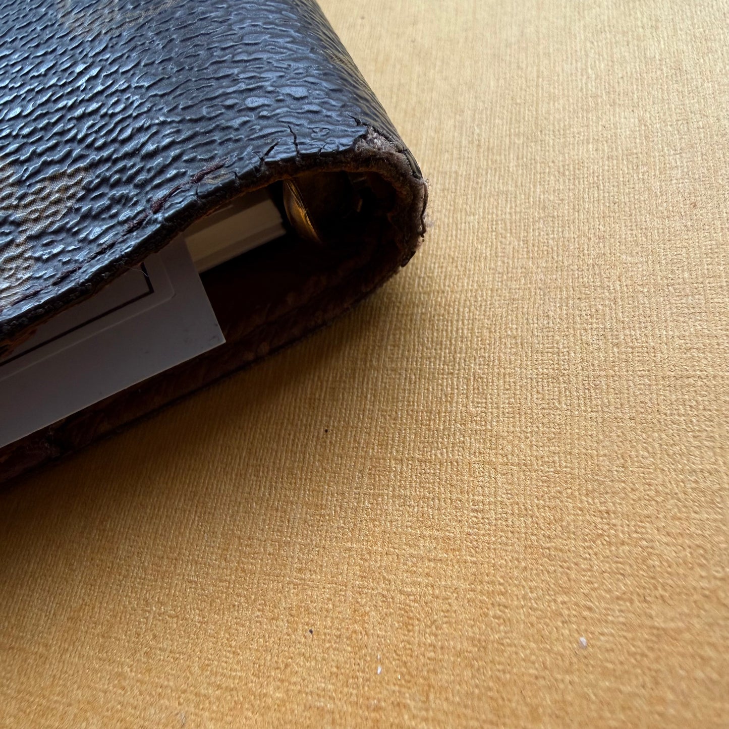 { EMPIRE } Authentic Vintage Pre-Loved Reimagined LV Mono Agenda PM