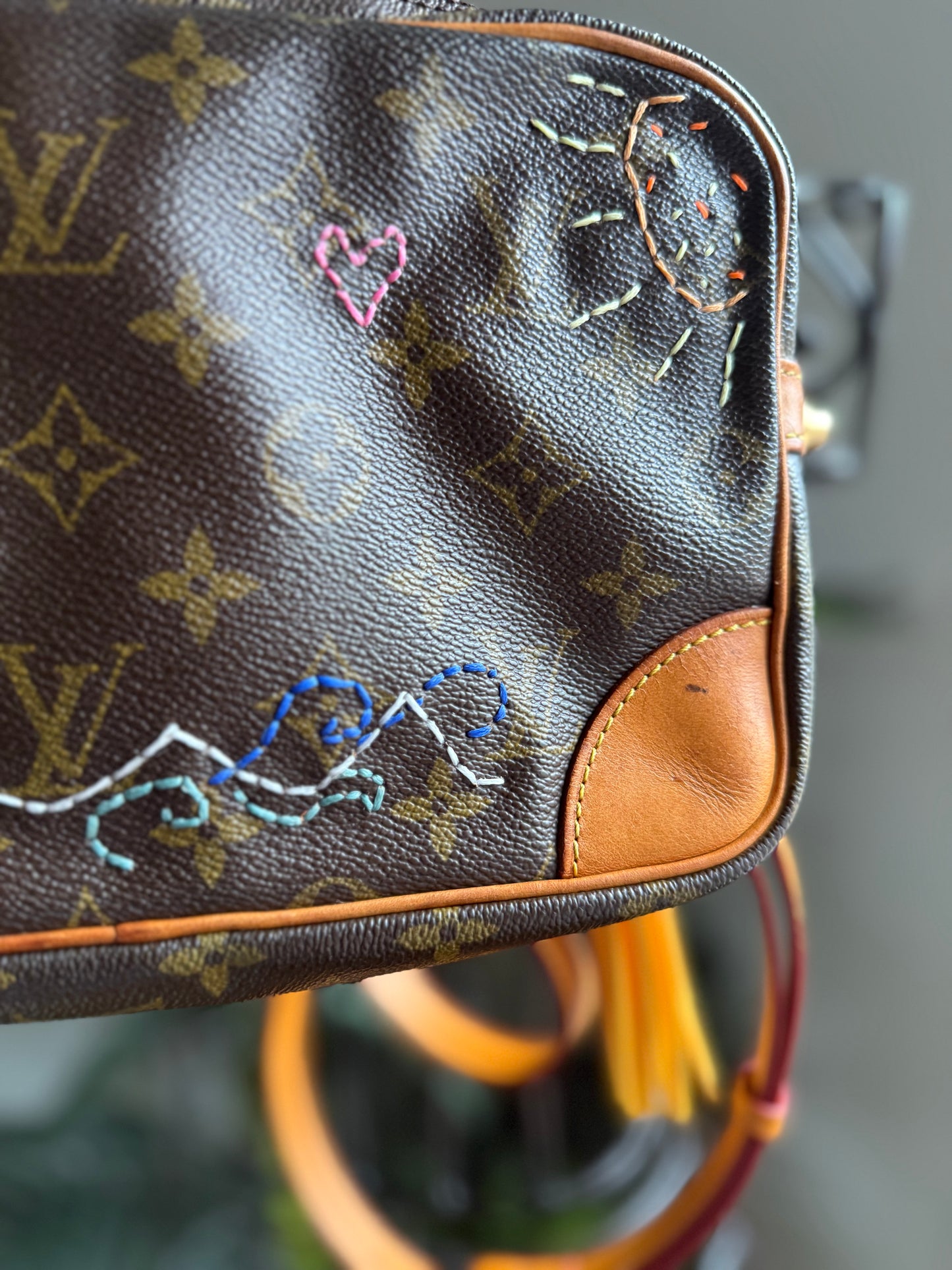 SOLD * Reimagined Authentic Preloved Vintage Mono LV Crossbody
