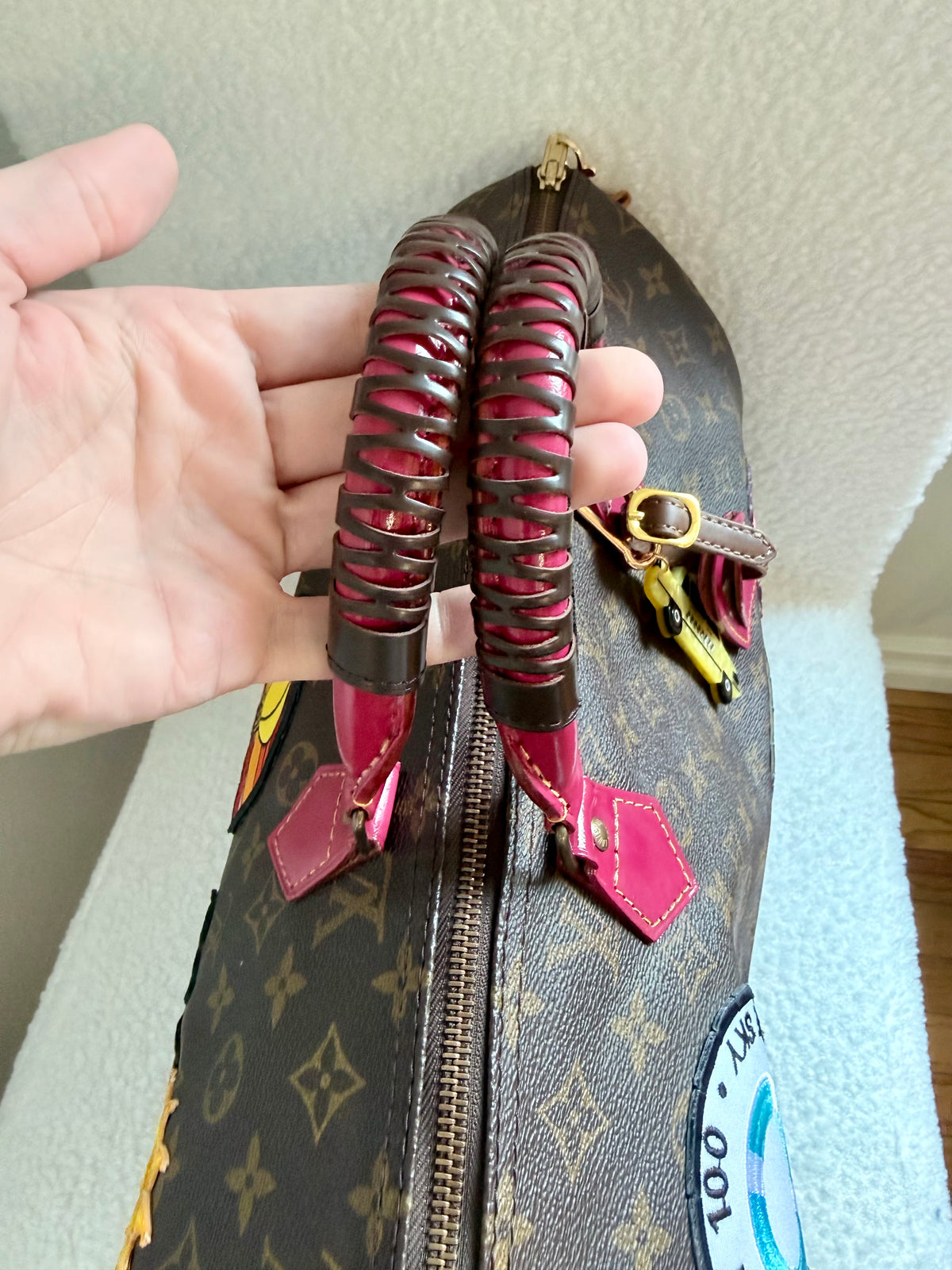 The FLYER Bag || Authentic Preloved Reimagined Vintage 1991 Speedy 40