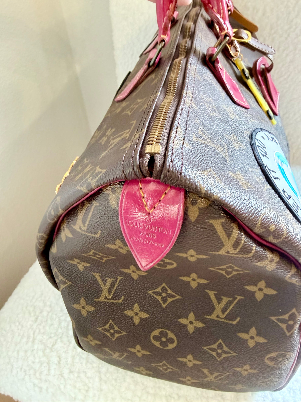The FLYER Bag || Authentic Preloved Reimagined Vintage 1991 Speedy 40