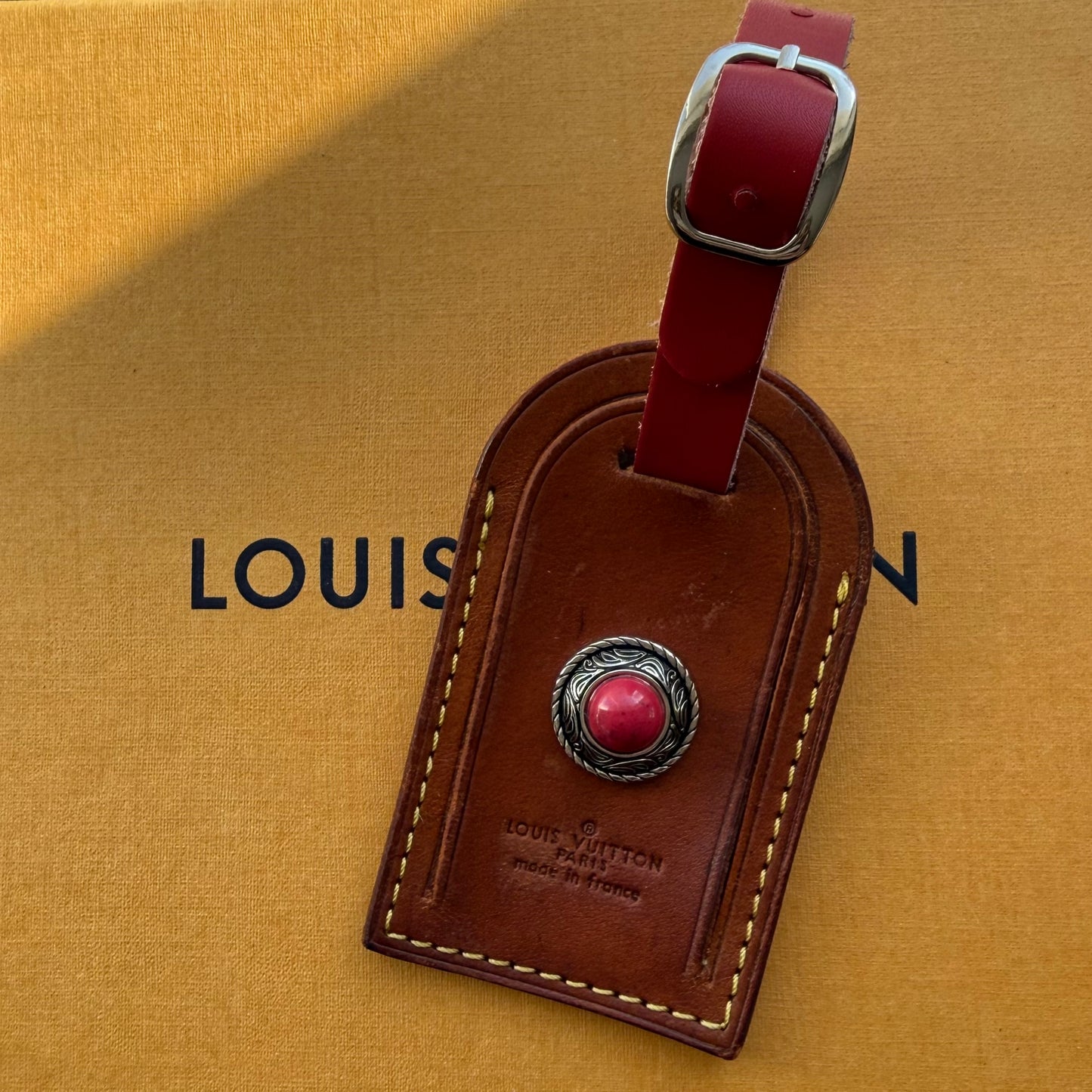 RODEO || Authentic Preloved Reimagined Western Festival Cowgirl Large Luggage Tag Bag Charm