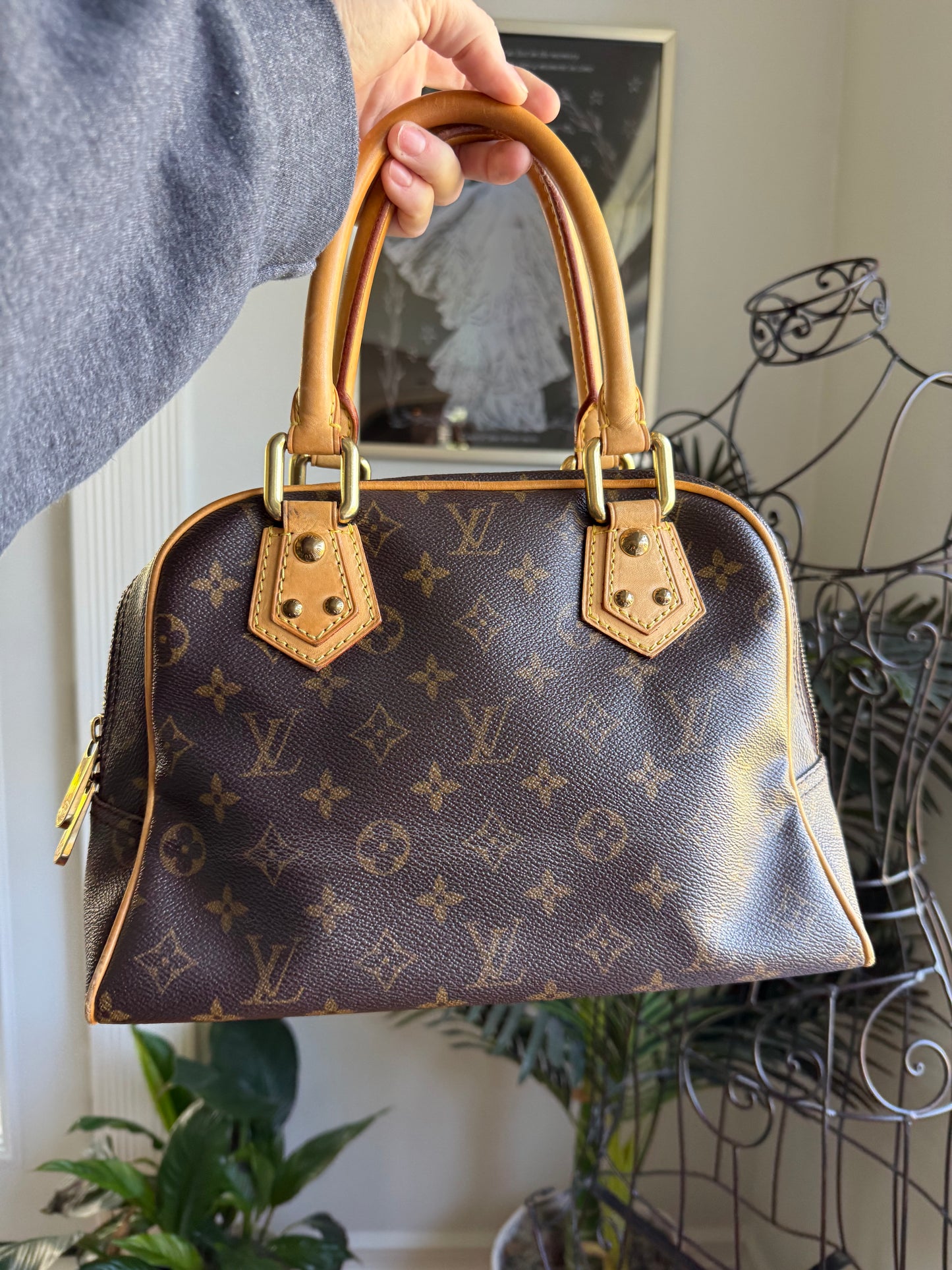 Authentic Preloved LV Mono Manhattan PM Y2K