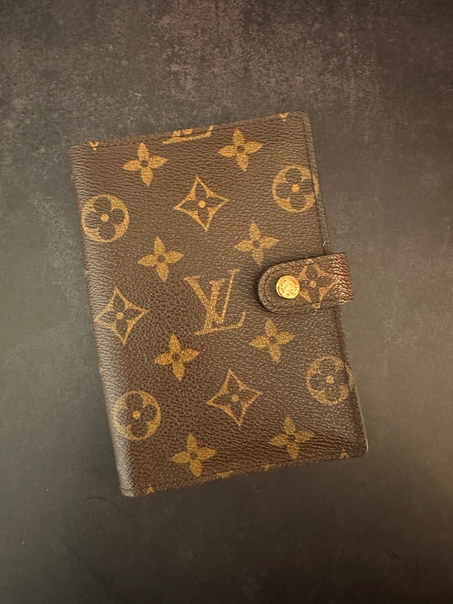 Authentic Vintage LV Mono Agenda PM