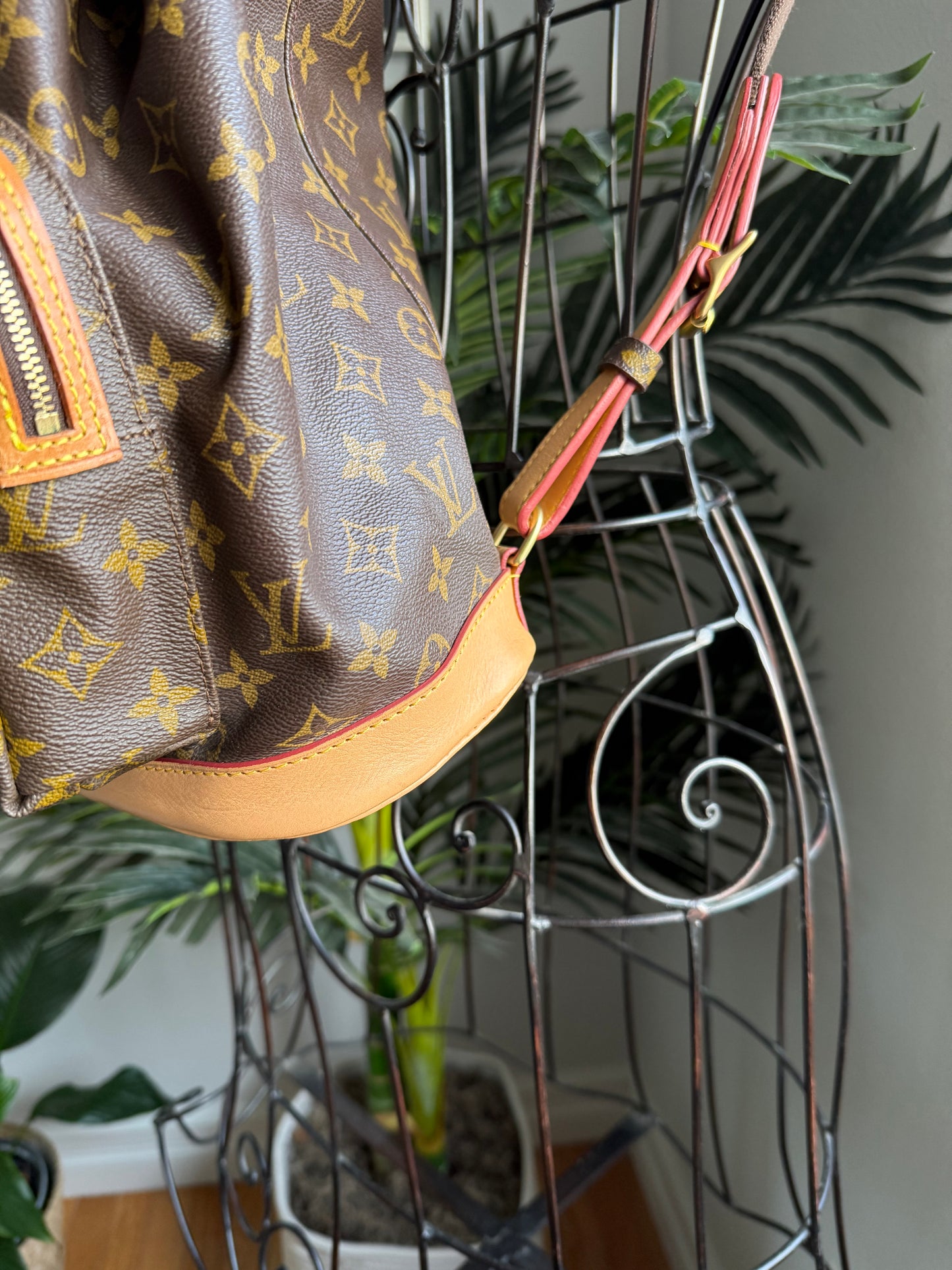 Authentic Preloved Reimagined LV Montsouris GM Backpack