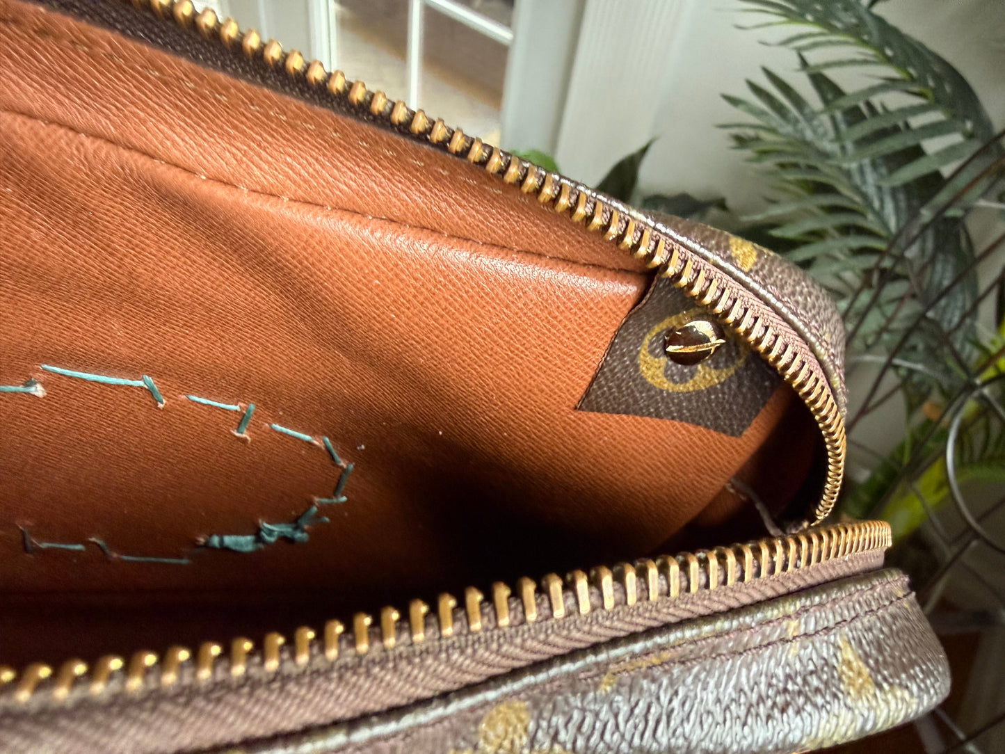 SOLD * Reimagined Authentic Preloved Vintage Mono LV Crossbody