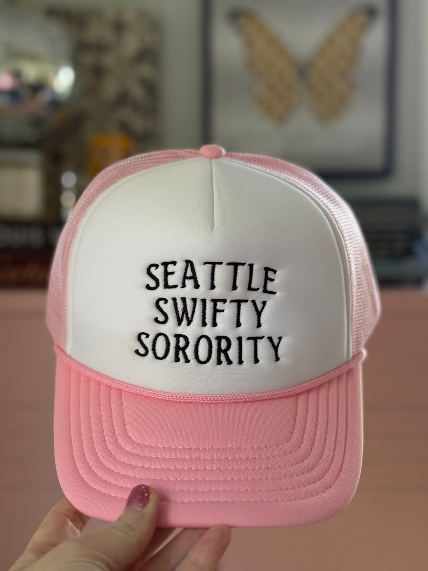 NICE TO HAVE A FRIEND Seattle Swifty Sorority Hat