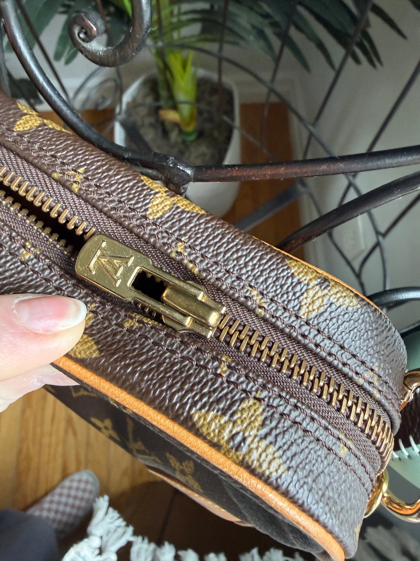 Authentic Preloved Vintage LV Marly GM Mono Crossbody