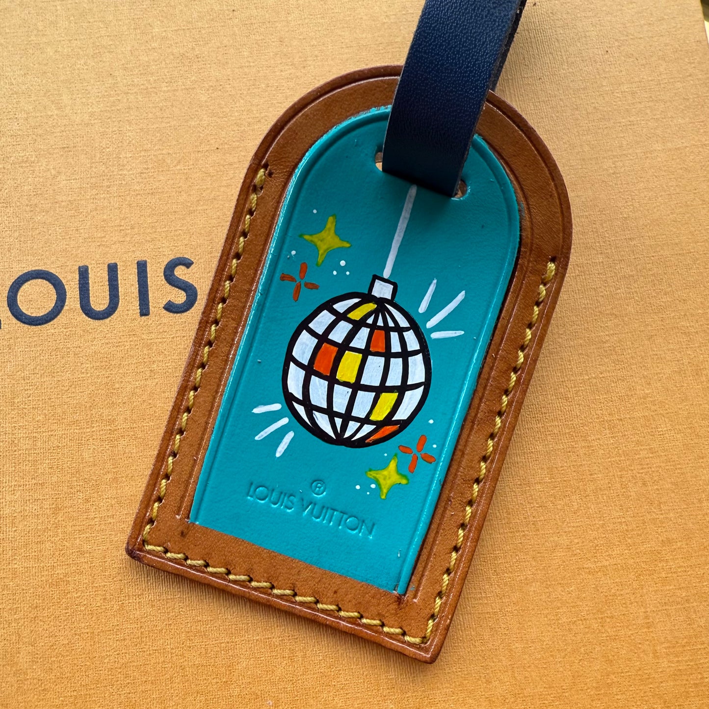 TLOASG Inspired Authentic Preloved Luggage Tag Bag Charm