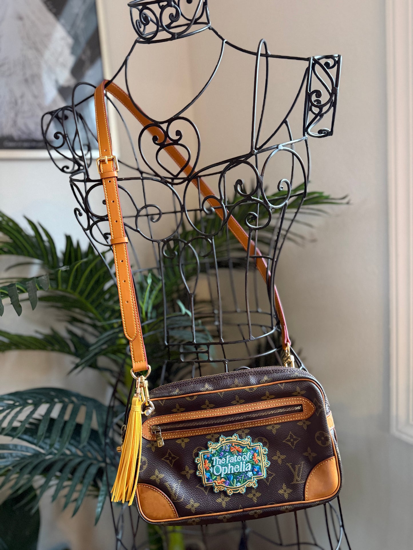 SOLD * Reimagined Authentic Preloved Vintage Mono LV Crossbody