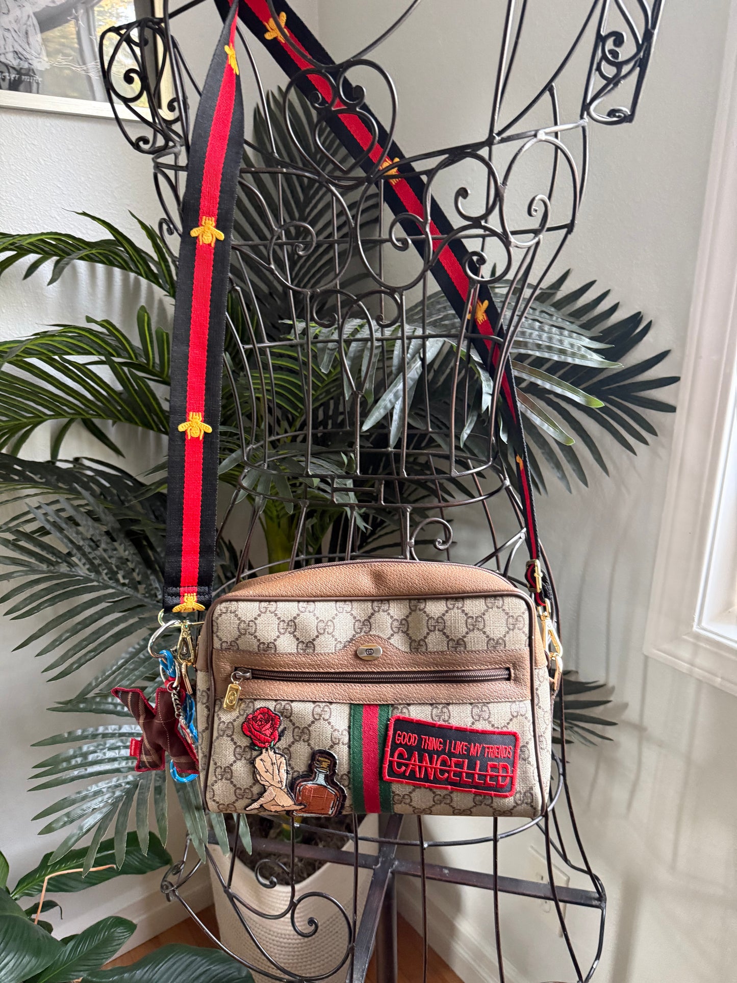 { Scandal } Authentic Preloved Reimagined GG Crossbody