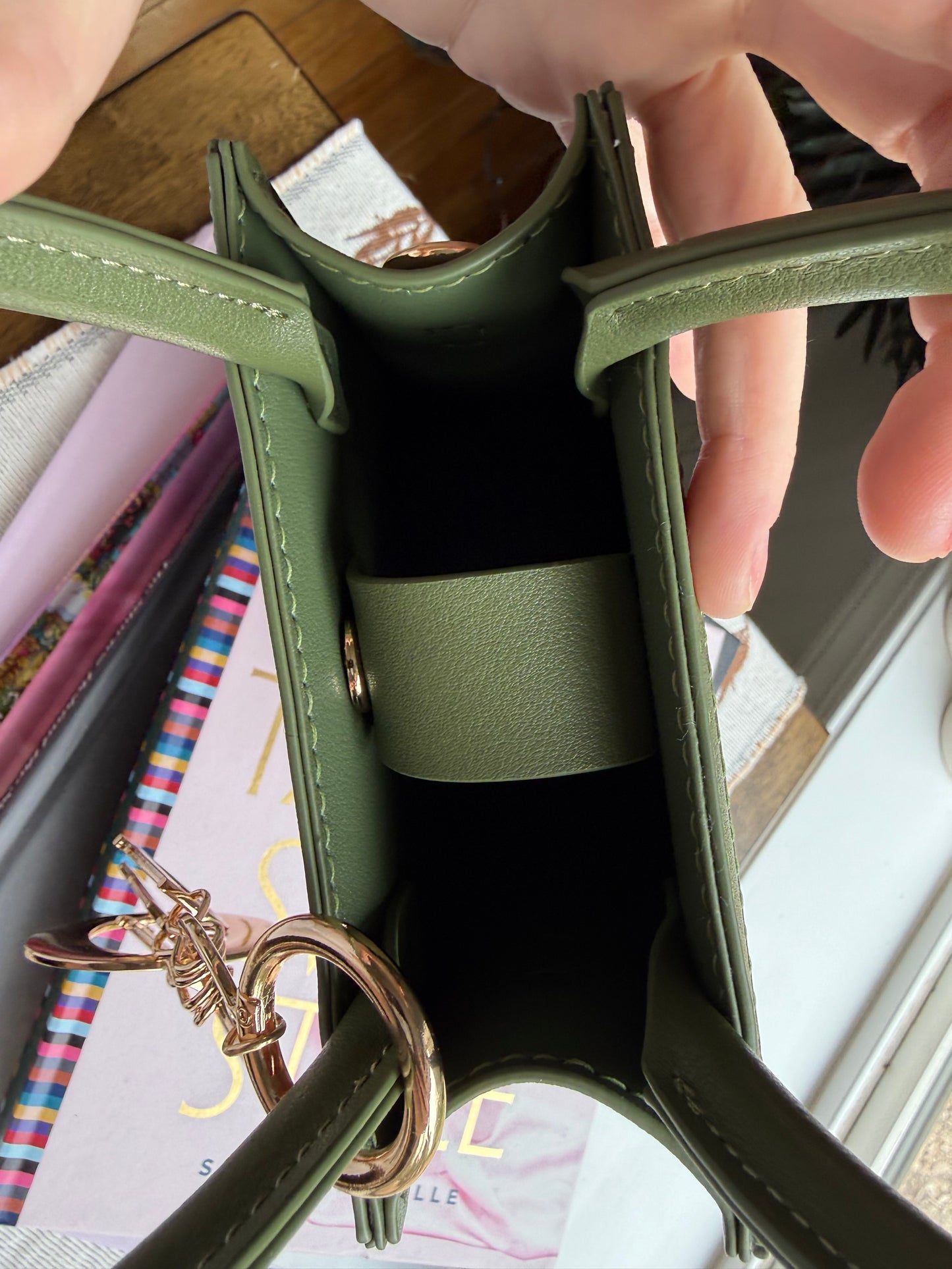 The HONEY Tote || Handmade Upcycled Luxury Dior Butterflies Dusty Bag