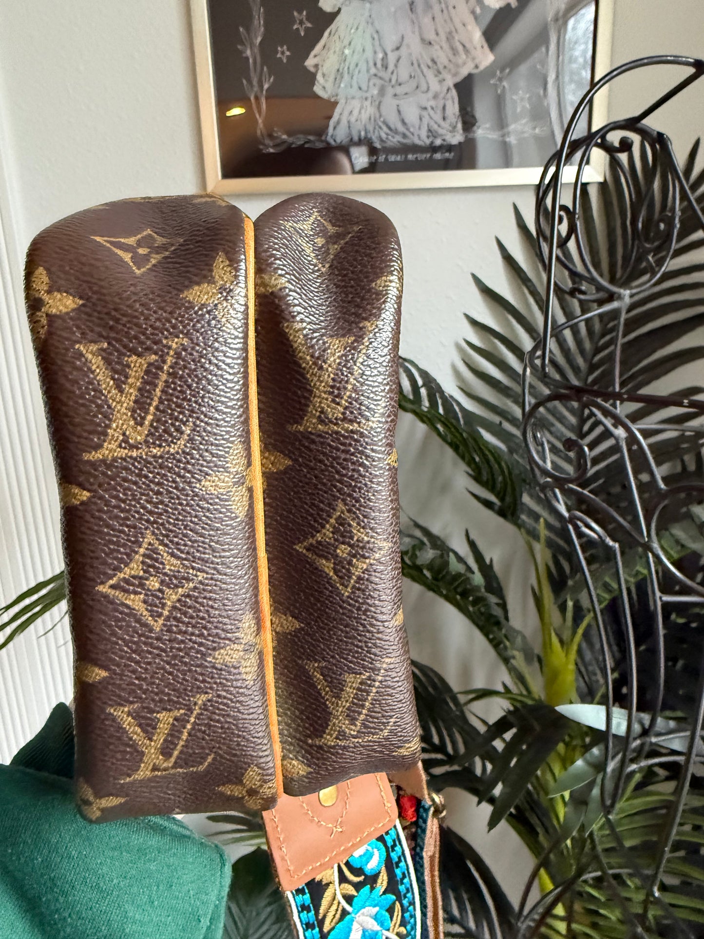 Authentic Preloved Reimagined Studded Vintage 2006 LV Amazone Bag