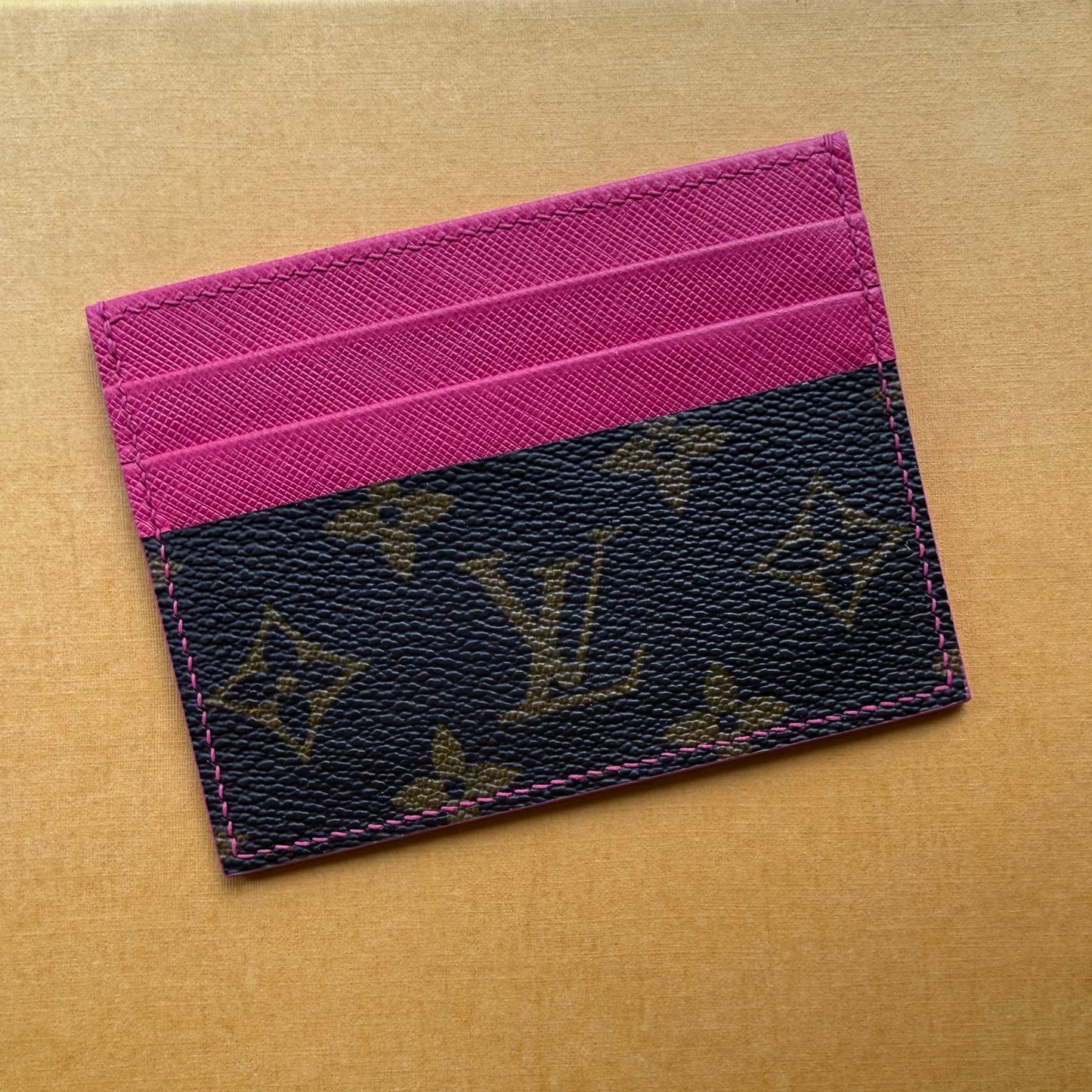 The BEJEWELED Wallet in Bright Pink