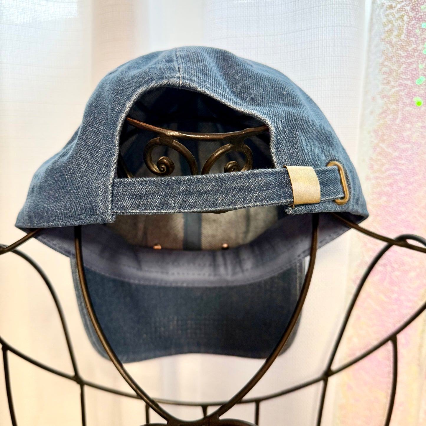 Upcycled LV Patched Denim Dad Cap *various colors available