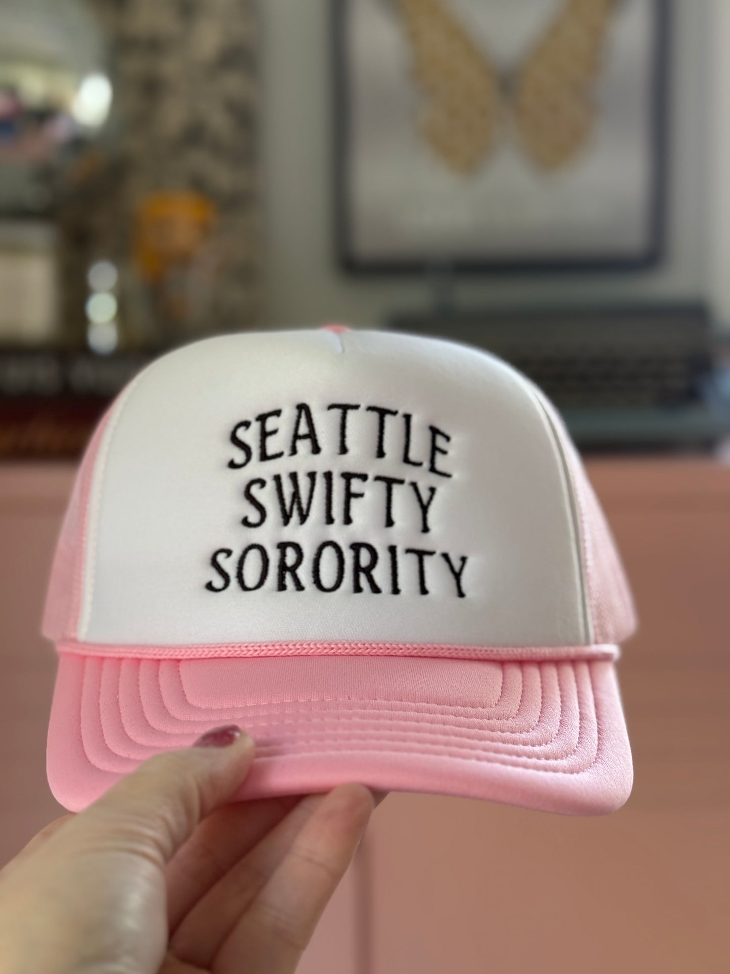 NICE TO HAVE A FRIEND Seattle Swifty Sorority Hat