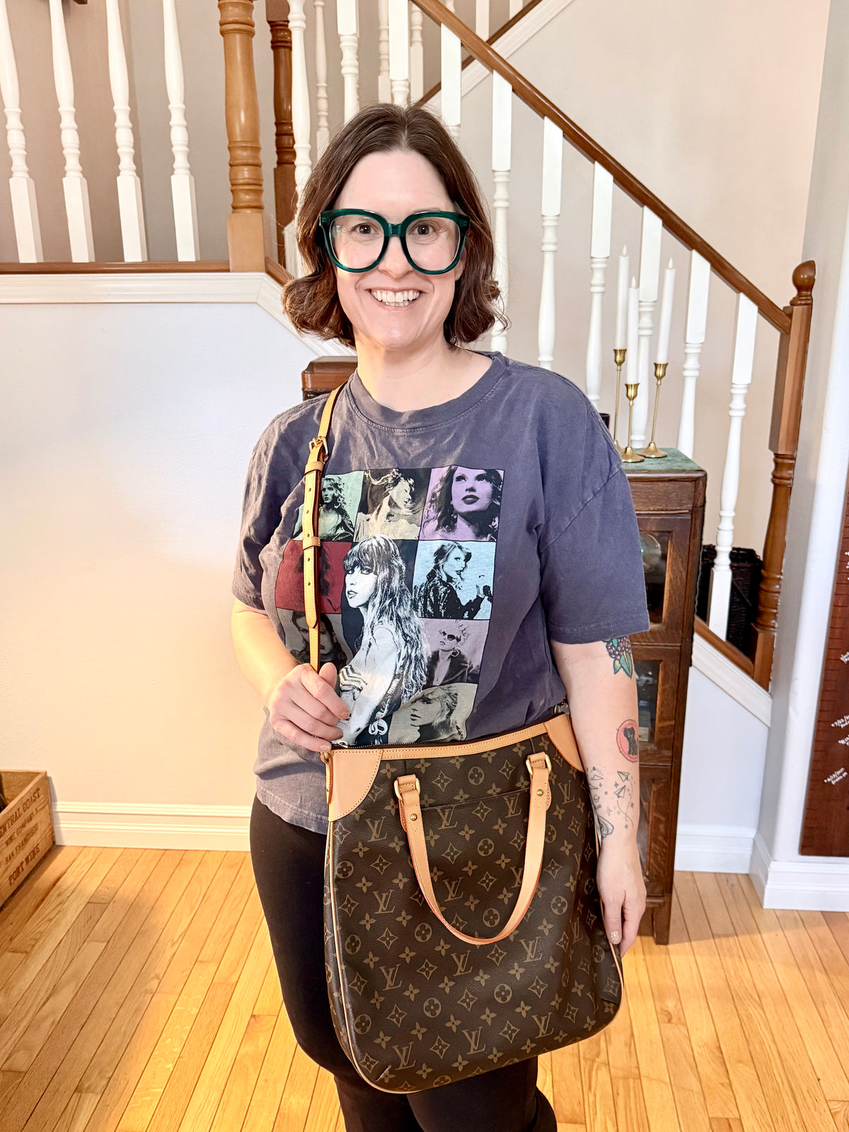 Authentic Preloved Vintage LV Odeon GM Tote Bag